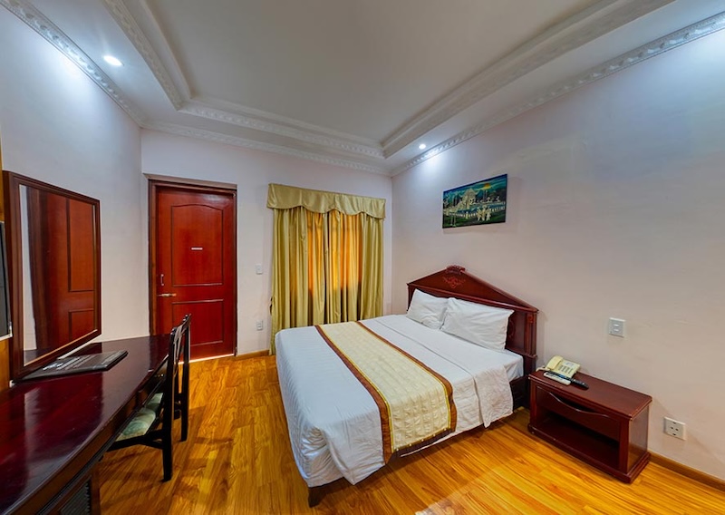 Phòng nghỉ tại khách sạn Công Đoan Kim Bôi