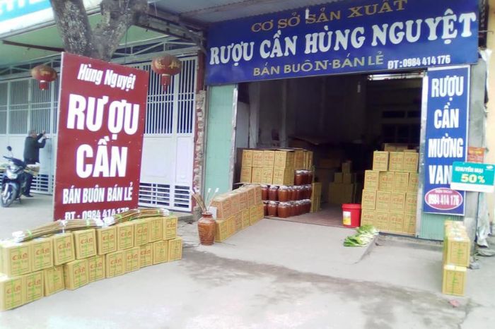 Rượu cần Hòa Bình mua ở đâu