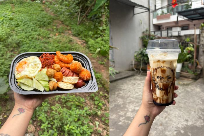 Quán ăn vặt Hòa Bình ngon